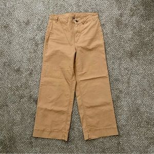 Old Navy High-Waisted Wide-Leg Cropped Chino Pants